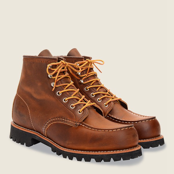 Red Wing Heritage Boots Roughneck - 6-Inchr Rough & Tough Læder - Brune - Herre 2586-LMQJN